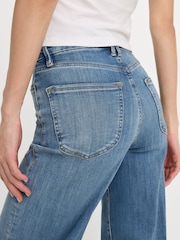 Good American Good Waist Palazzo Jeans - 3şəkildən 3 şəkil