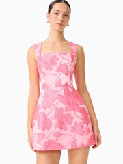 Elliatt Pink Dionne Tulip Mini Dress - Image 5 of 7