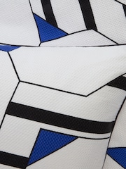 Mapoesie White Solaire Cotton Square Pillowcase Pair - Image 3 of 3