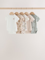 Brunch, Neutral - Kurzarm-Bodys für Babys im 5er Pack - Bild 1 von 11