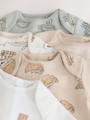 Brunch, Neutral - Kurzarm-Bodys für Babys im 5er Pack - Bild 9 von 11