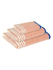 Mapoesie Orange Echo Cotton 650gsm Jacquard Towel - Image 2 of 3