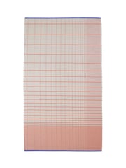 Mapoesie Orange Echo Cotton 650gsm Jacquard Towel - Image 3 of 3