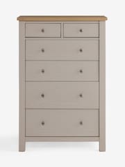 Stone Malvern 6 Drawer Chest of Drawers - Image 6 of 9
