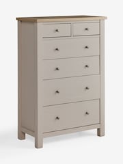 Stone Malvern 6 Drawer Chest of Drawers - Image 8 of 9