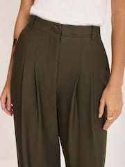 Mint Velvet Green Soft Balloon Trousers - Image 4 of 8