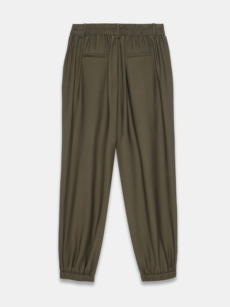 Mint Velvet Green Soft Balloon Trousers - Image 8 of 8