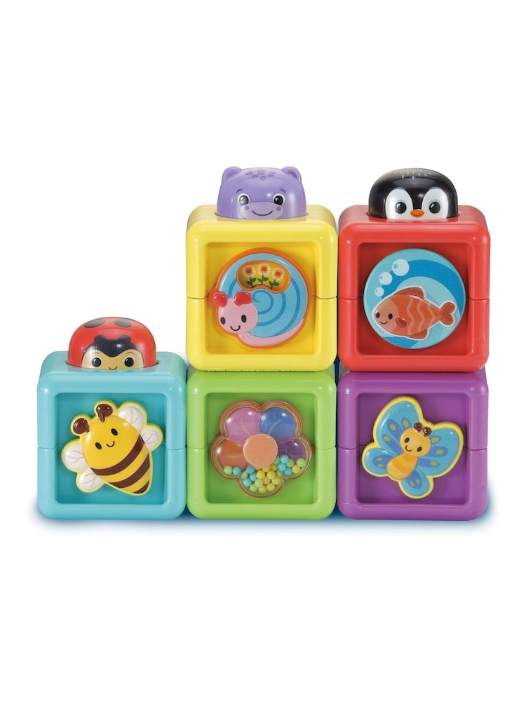 V-Tech Pop-a-Blocks Toy - Image 1 of 4