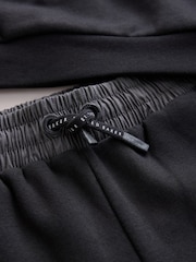 Baker by Ted Baker Black/Grey Oversized Blue Funnel Neck Hoodie and Joggers Set - Image 6 of 7