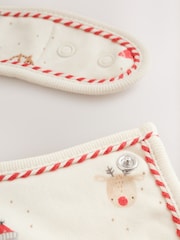 White/Red My First Christmas Baby Hat & Bib Set (0-12mths) - Image 6 of 6