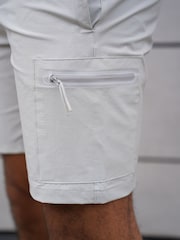CAPO Cream Utility Tech Cargo Shorts - Image 5 of 6