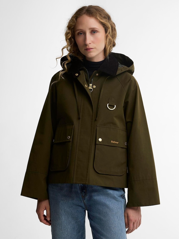 Barbour® Green Terrington Showerproof Jacket - Image 1 of 7 Barbour® Green Terrington Showerproof Jacket - Image 1 of 7
