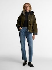 Barbour® Green Terrington Showerproof Jacket - Image 4 of 7