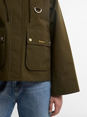 Barbour® Green Terrington Showerproof Jacket - Image 6 of 7