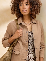 Cotton Traders Nude Cargo Jacket - Image 2 of 2