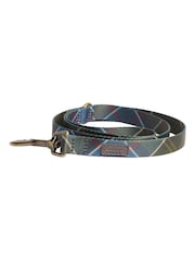 Barbour® Navy Tartan Printed Dog Lead - Image 1 of 3