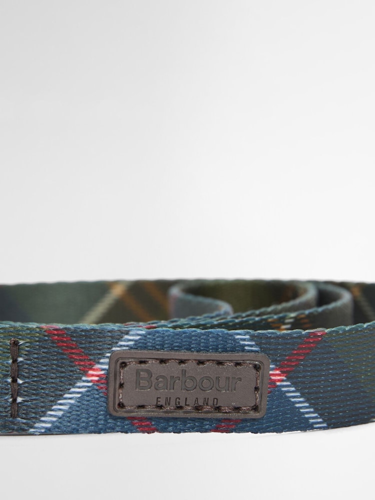 Barbour® Navy Tartan Printed Dog Lead - Image 3 of 3