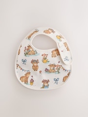 Pink/Green Hamish Baby Bibs 3 Pack - Image 2 of 6