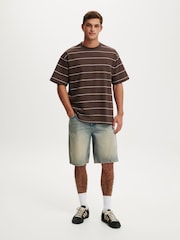 Cotton On Brown Box Fit T-Shirt - Image 2 of 7