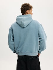 Cotton On Blue Box Fit Hoodie - Image 3 of 7