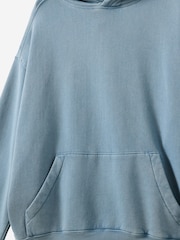Cotton On Blue Box Fit Hoodie - Image 7 of 7