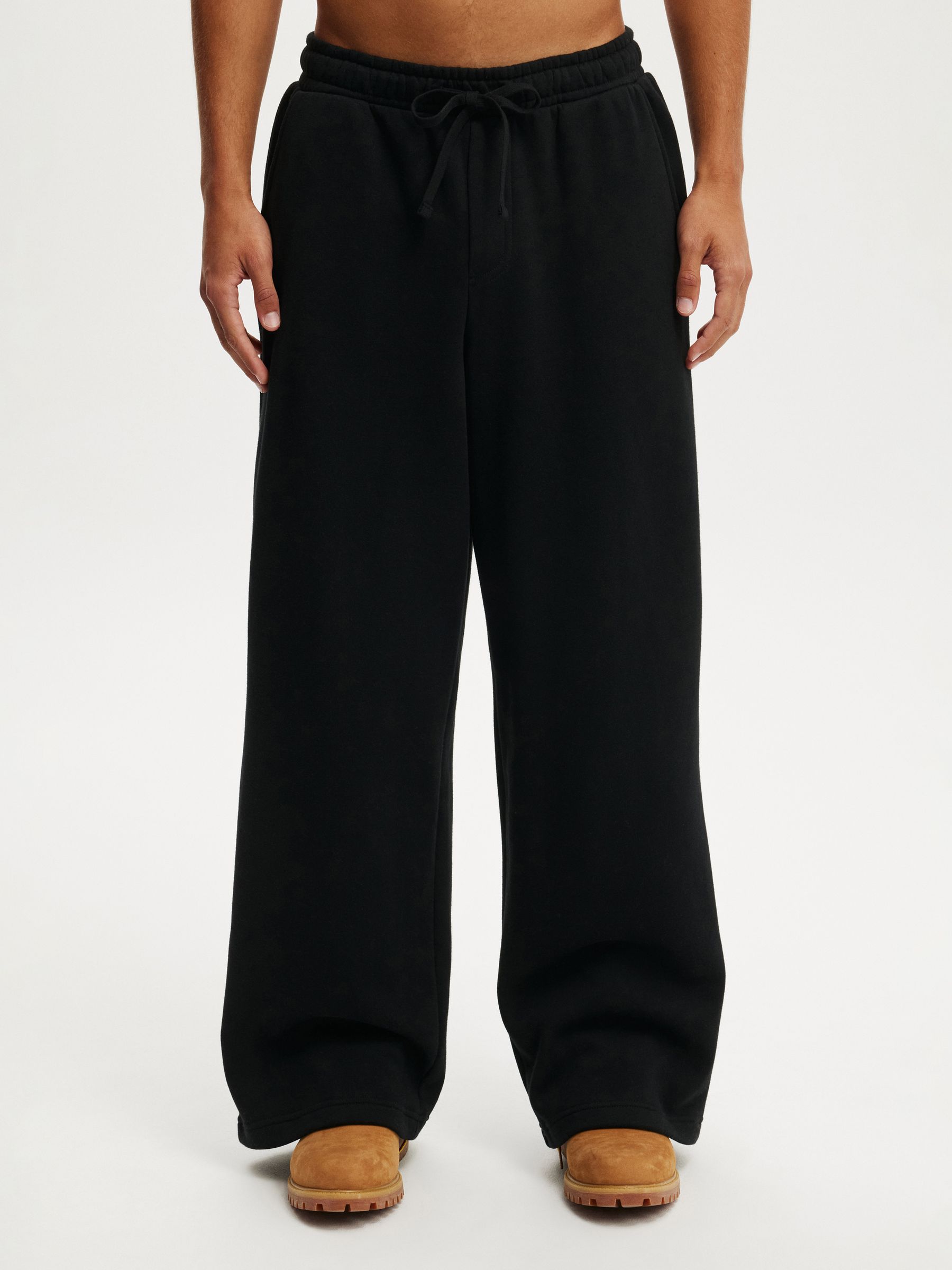 Buy Cotton On Black Super Baggy Trousers from the Next UK online shop