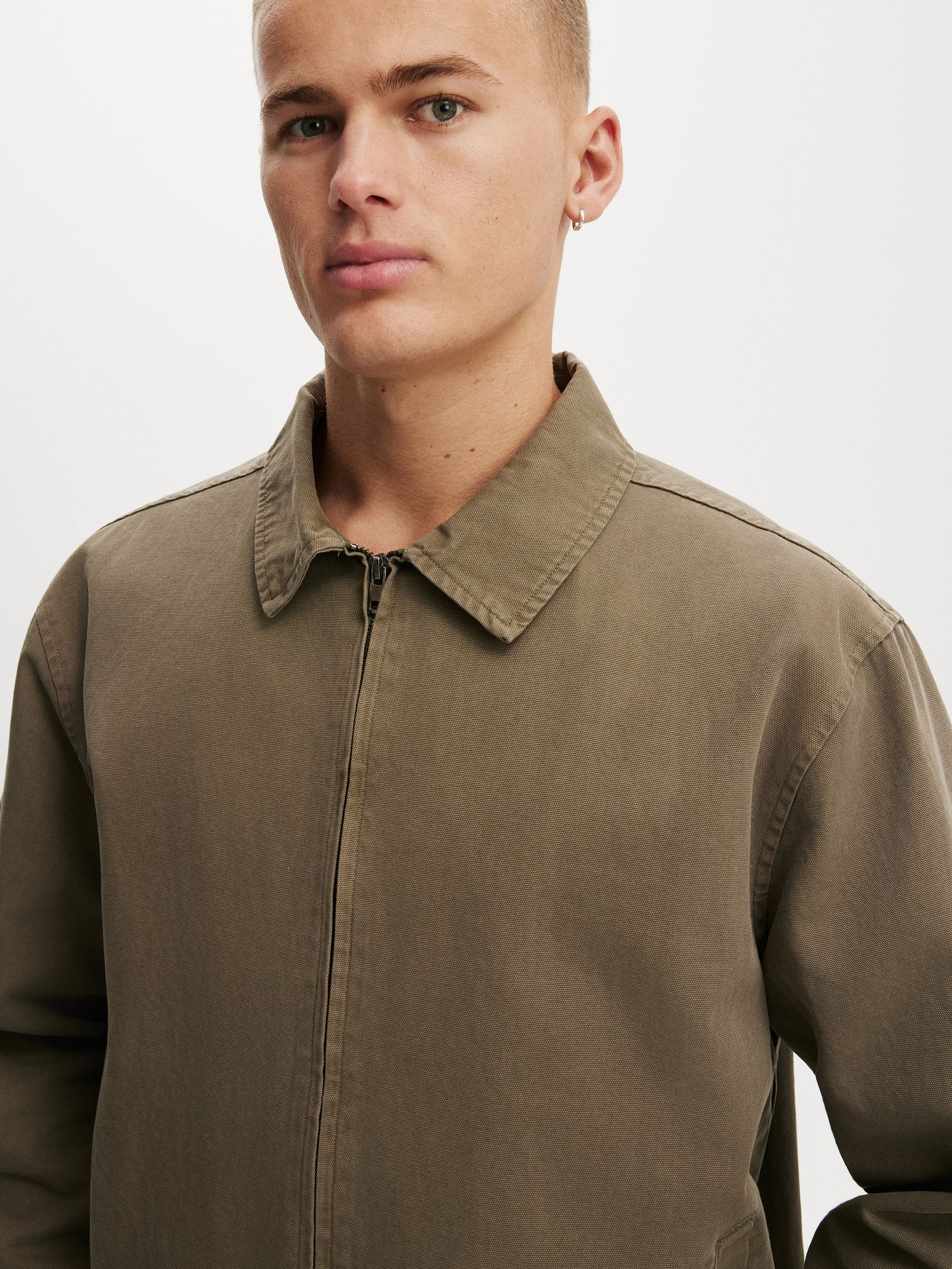 Buy Cotton On Washed Khaki Harrington Jacket from Next South Africa