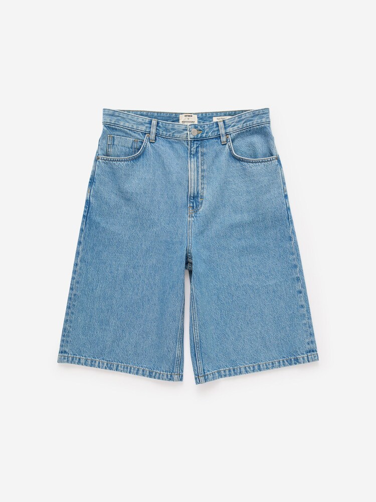 Cotton On Blue Super Baggy Jort Shorts - Image 7 of 7