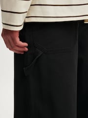 黑色 - Cotton On Super Baggy Worker Trousers - 圖片 6/9