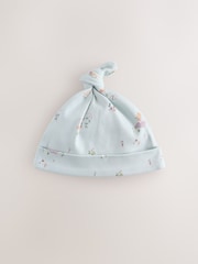 Lilac Fairy Mouse Tie Top Baby Hat 3 Pack (0-12mths) - Image 3 of 6