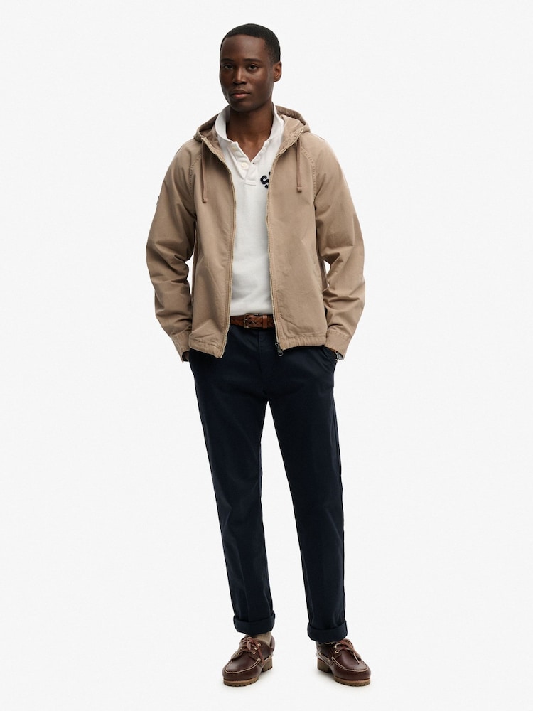 Superdry Hooded Washed Twill Jacket - صورة 2 من 8