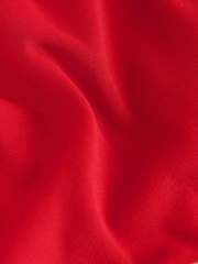 Baker by Ted Baker Red Peplum Hem Ponte Dress - Image 6 of 10