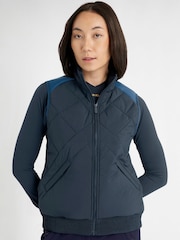 Calvin Klein Golf Blue Eliora Hybrid Gilet - Image 1 of 10