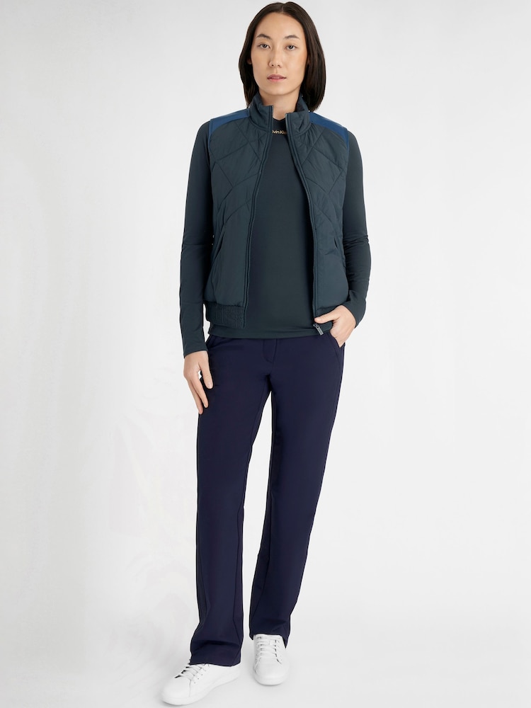 Calvin Klein Golf Blue Eliora Hybrid Gilet - Image 2 of 10