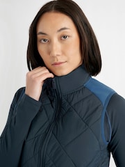 Calvin Klein Golf Blue Eliora Hybrid Gilet - Image 3 of 10