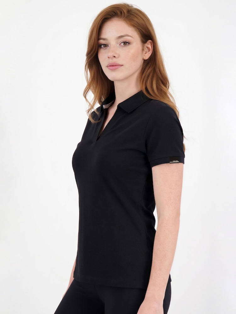 Calvin Klein Golf Black Phoenix Polo Shirt - Image 2 of 8