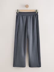 Charcoal Grey N. Premium Slinky Wide Leg Joggers - Image 6 of 8