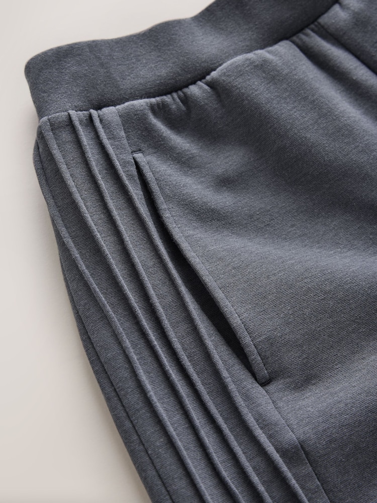Charcoal Grey N. Premium Slinky Wide Leg Joggers - Image 8 of 8 Charcoal Grey N. Premium Slinky Wide Leg Joggers - Image 8 of 8