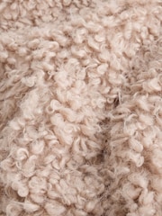 Neutro - Faux Fur Curly Zip Through Jacket - Imagen 10 de 10
