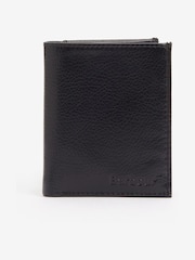 Barbour Black Colwell Billfold Leather Wallet - Image 1 of 4