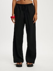 Cotton On Black Haven Wide Leg Trousers - Image 3 of 6