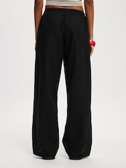 Cotton On Black Haven Wide Leg Trousers - Image 4 of 6
