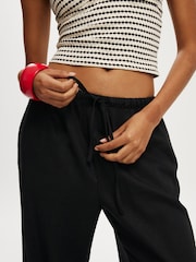 Cotton On Black Haven Wide Leg Trousers - Image 5 of 6