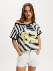 Cotton On White Original Denim Shorts - Image 1 of 4