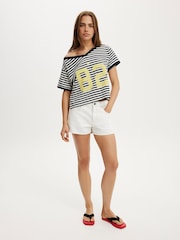 Cotton On White Original Denim Shorts - Image 3 of 4