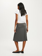 Cotton On Grey Billie Midi Skirt - Image 3 of 4