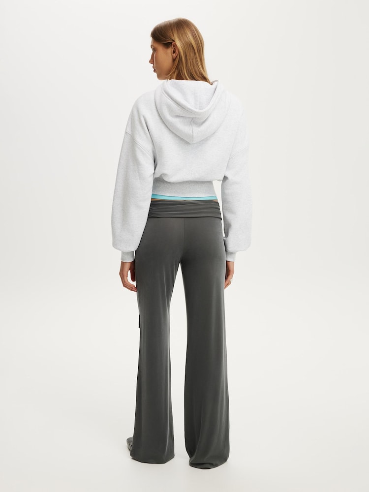 Cotton On Grey Oversized Zip Through Hoodie - Image 2 of 5 Cotton On Grey Oversized Zip Through Hoodie - Image 2 of 5