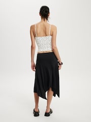 Cotton On Black Sandy Midi Skirt - Image 2 of 6