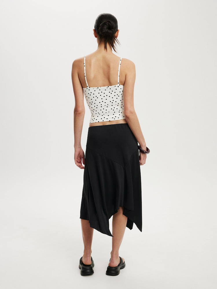 Cotton On Black Sandy Midi Skirt - Image 2 of 6