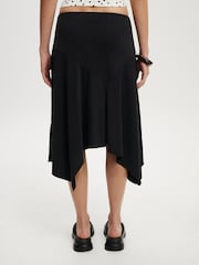 Cotton On Black Sandy Midi Skirt - Image 4 of 6